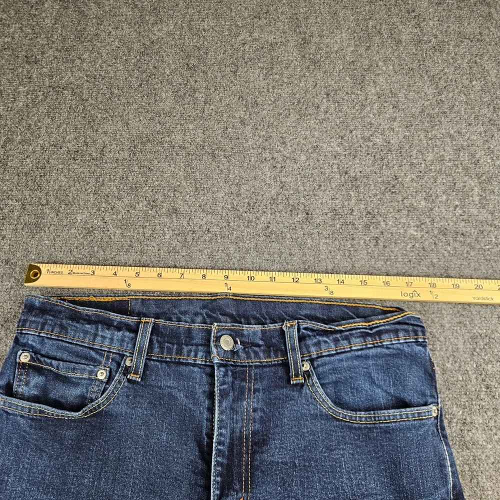 Levis 511 Slim Fit Jeans Mens 34x34‎ Dark Wash Denim Pants 511-1322